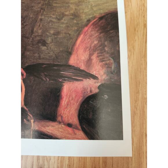 Indian by Firelight Calendar Print Joseph Henry Sharp Native American Art 9x8 - Picture 5 of 8